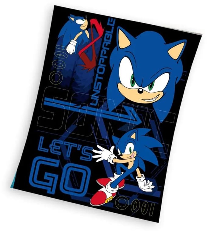 Sonic fleece plaid Unstoppable - 130 x 170 cm