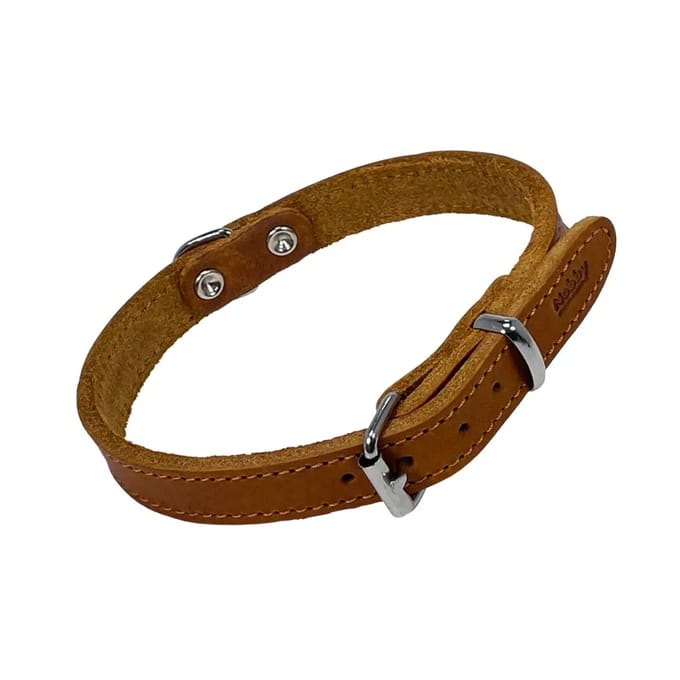 Nobby Halsband TABIL, 40 cm (31-36 cm), 16 mm, Cognac