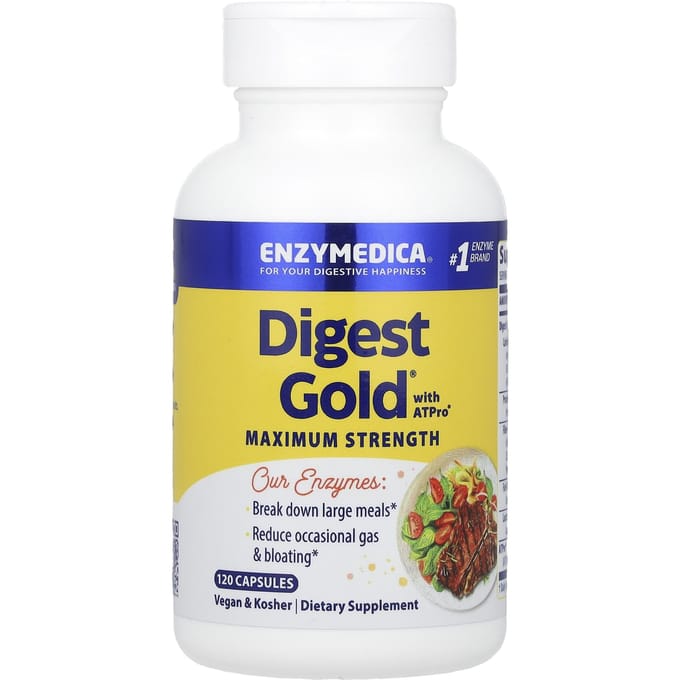 Enzymedica - Digest Gold met ATPro - 120 capsules