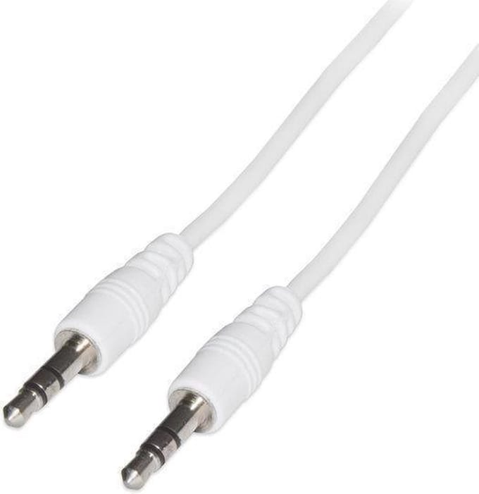 Caliber Cla150.1W - 3,5mm aux kabel 1,5m - Wit