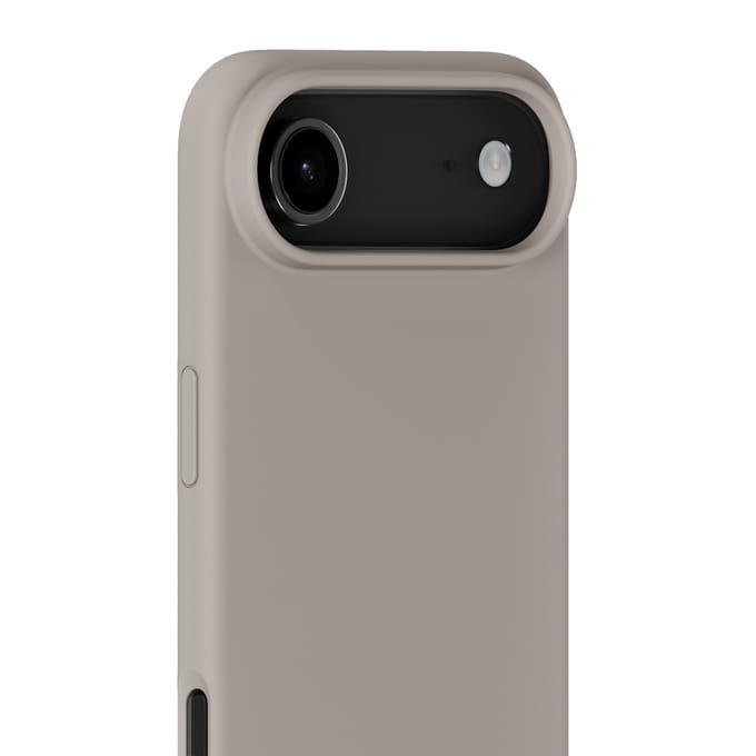 Holdit Silicone Case geschikt voor Apple iPhone Air - Taupe