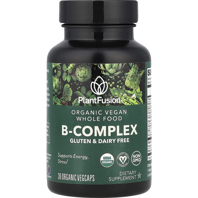 Biologisch Vegan B-Complex, Biologische Groentecapsules 30