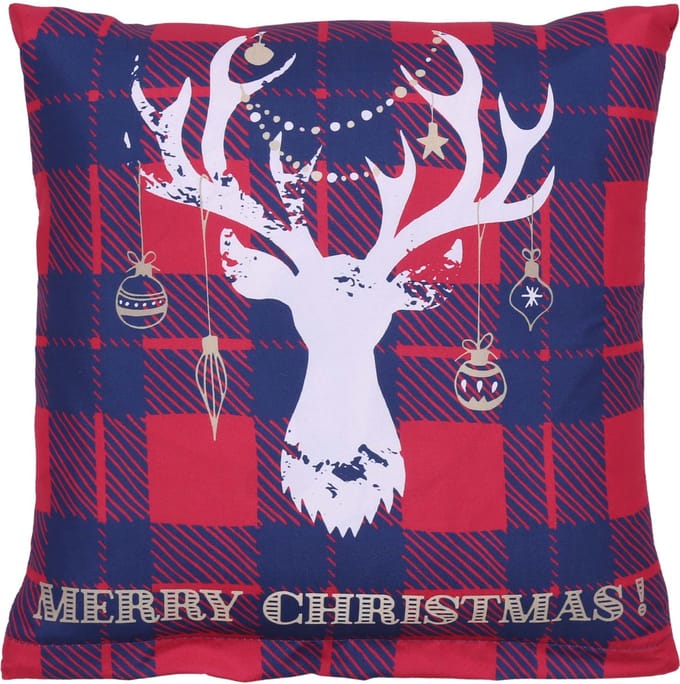 Kerst kussensloop 40x40 cm MERRY CHRISTMAS