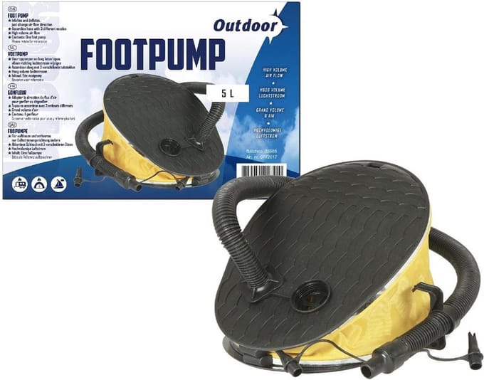 OUTDOOR VOETPOMP 5L