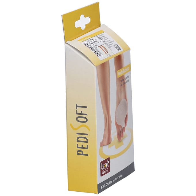 Bort Pedisoft voorvoetpad met ring in silicone, 107680, per paar