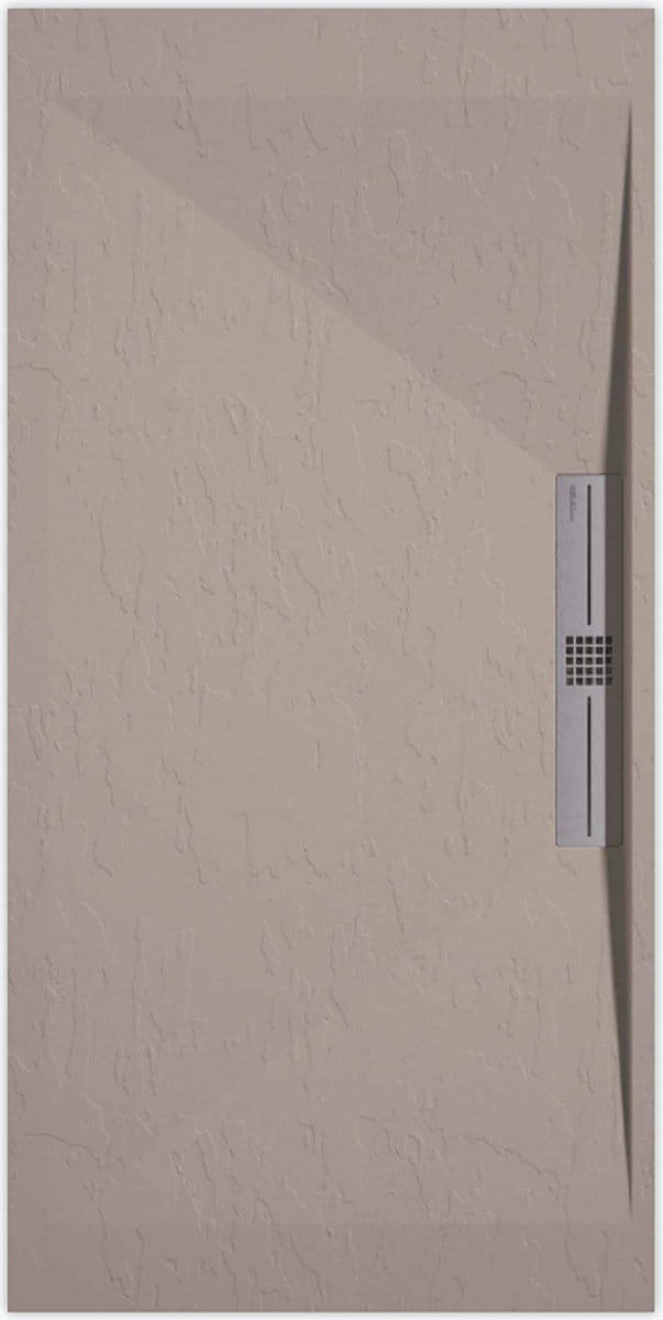 Sanifun douchebak Stone Side Sand Slate 1100 x 900 S