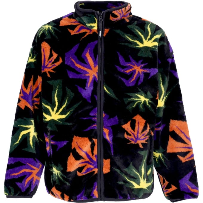 Lowell herenteddybeerjacquard Sherpa Zip Multi