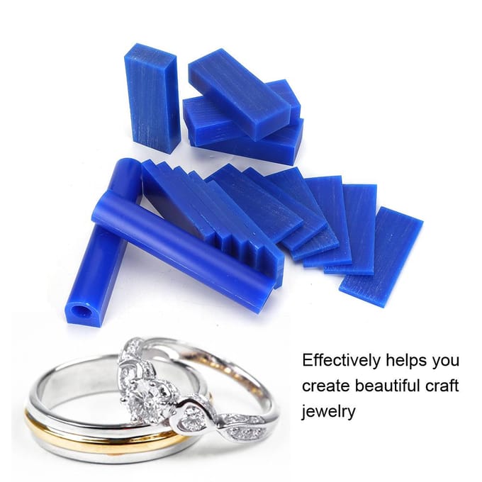 Sieraden Ring Mal Wax Buis Sieraden Ring Maken Graveerplaat Set Blauw blue