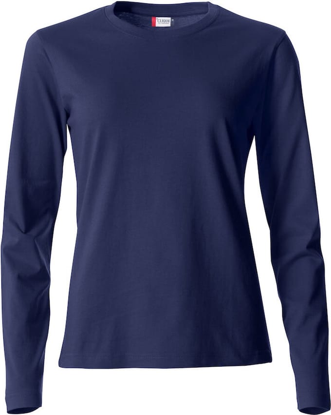 Clique Basic-T L/S Women 029034 - Dark Navy - L