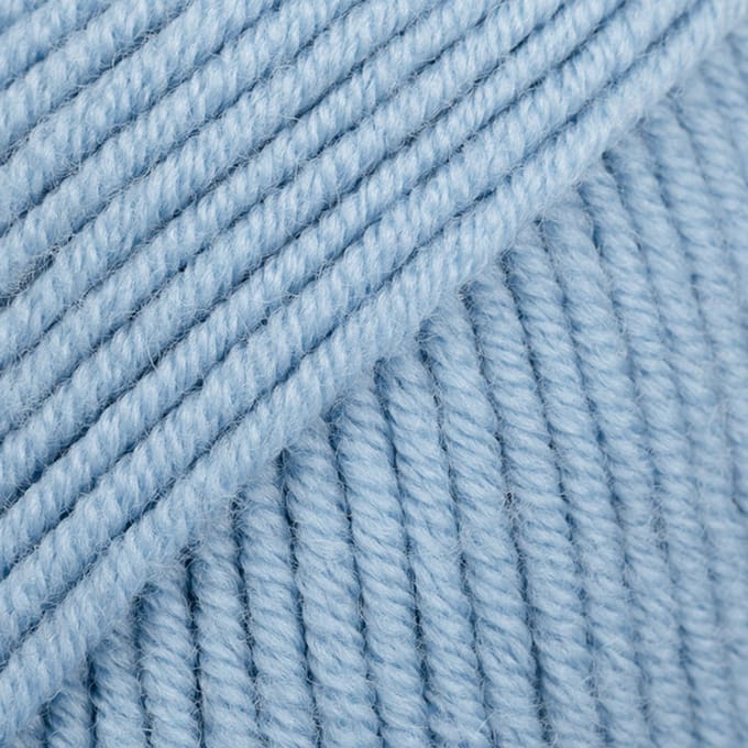 DROPS Merino Extra Fine Uni Colour - 19 droomblauw - Wol Garen