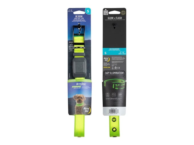 Nite ize nitedog led halsband oplaadbaar