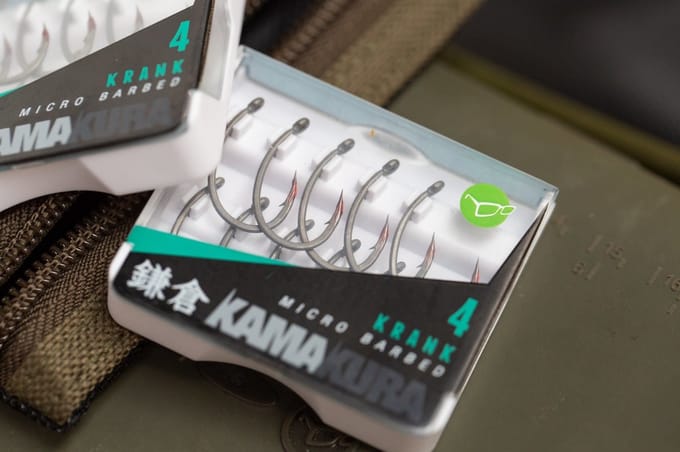 Korda Kamakura Krank - Haak - Haakmaat 6 - 10 Stuks - Grijs