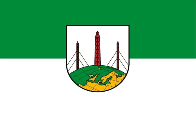 Vlag Wusterhausen 100x150cm