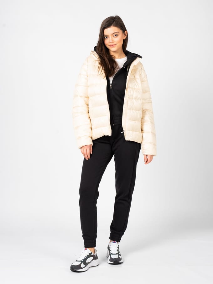 Champion jas Down Jacket Vrouw beige