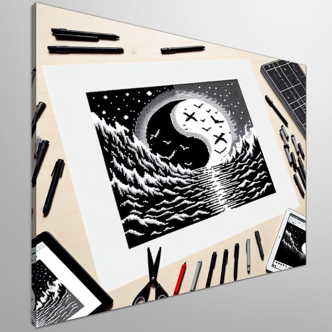 Kunstprint | Wanddecoratie | Canvas | 20 × 20 cm