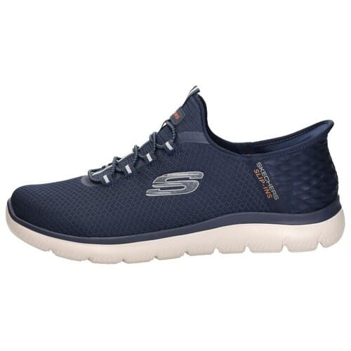 Lage Sneakers Skechers Slip-Ins: Summits Sportief - blauw - Maat