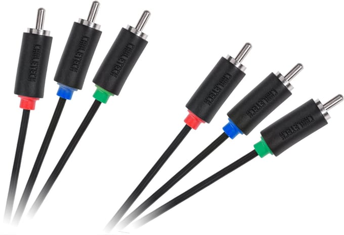 Cabletech Standaard - RCA Kabel - 1.8m - Audio-Video Kabel - Hoge Kwaliteit - Betrouwbaar