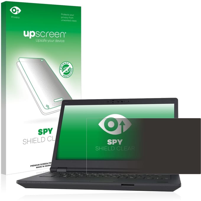 upscreen - privacy screenprotector voor Fujitsu Lifebook E5411 - Folie Beschermfolie Blauwlichtfilter