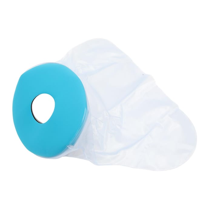 Couvre-pied résistant à l'eau Réutilisable Élastique Protection de cheville pour adultes white