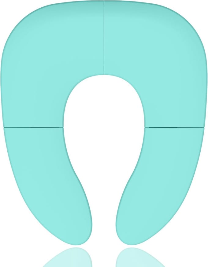 Opvouwbare Toilet Training Seat voor Kinderen - Blauw
