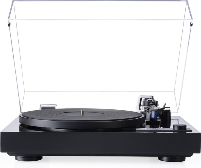 Dual CS 618Q Manuele hifi-draaitafel - Hoogglans zwart