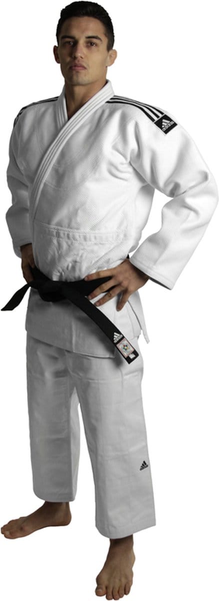 adidas Judopak Champion II IJF Approved Wit 155cm