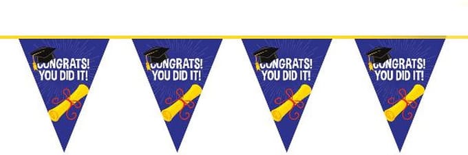 Folat - Vlaggenlijn Congrats! (10 meter)