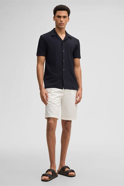 Jerseyoverhemd Filip, navy