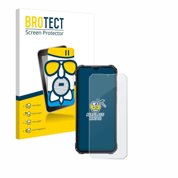 BROTECT - Screenprotector voor Oukitel WP36 - Folie Beschermfolie Beschermglas matte
