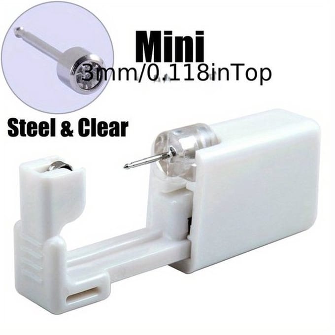 DIY Sterile Earpiercing Tool - DIY Steriele Oorpiercing Tool - Single Piece