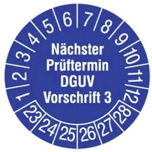 HT Instruments 2002260 Prüfplaketten 15mm Veiligheidscontrolestickers 1 stuk(s)