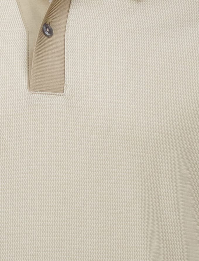 Hugo Boss poloshirt korte mouw beige