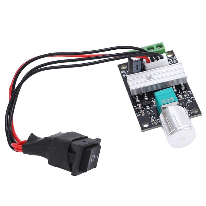 Régulateur de Vitesse Moteur PWM Commutateur Régulateur DC 6V‑28V 3A Rotation CW CCW