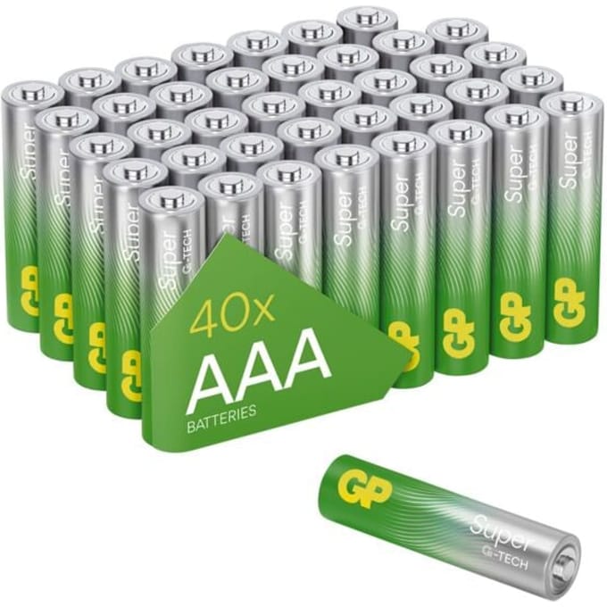 GP Super AAA batterij (potlood) Alkaline 1.5 V 40 stuk(s)