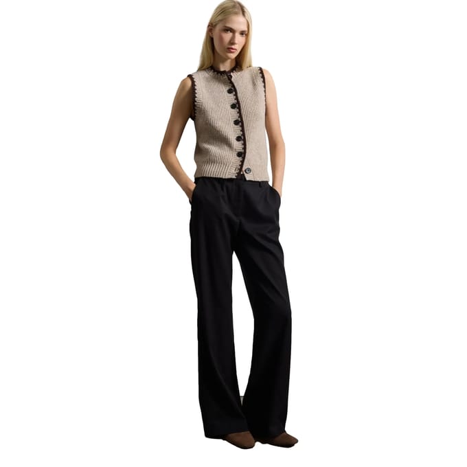 Vrouwen stretchstof broek Stefanel