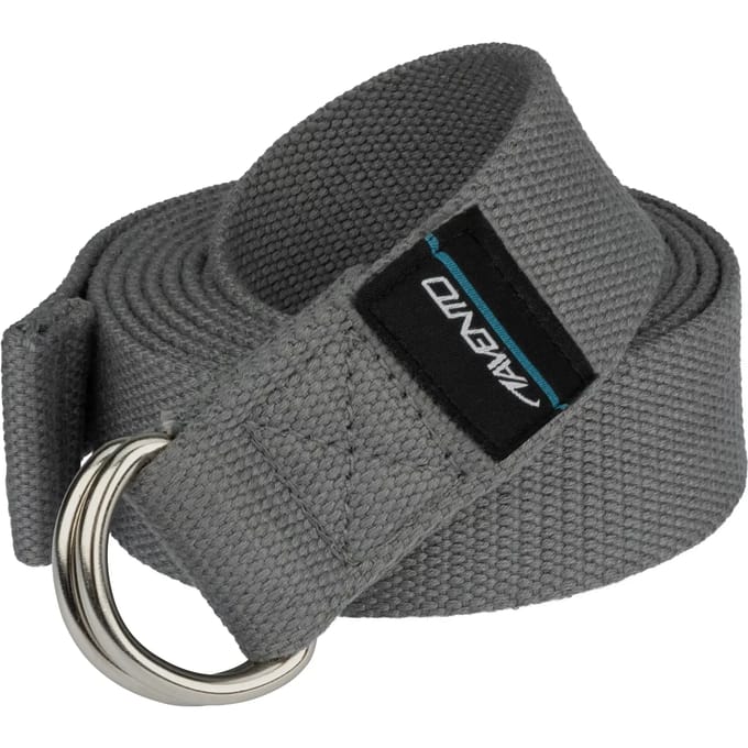 Avento Yogaband - Katoenen Yogariem - 250 cm - Grijs