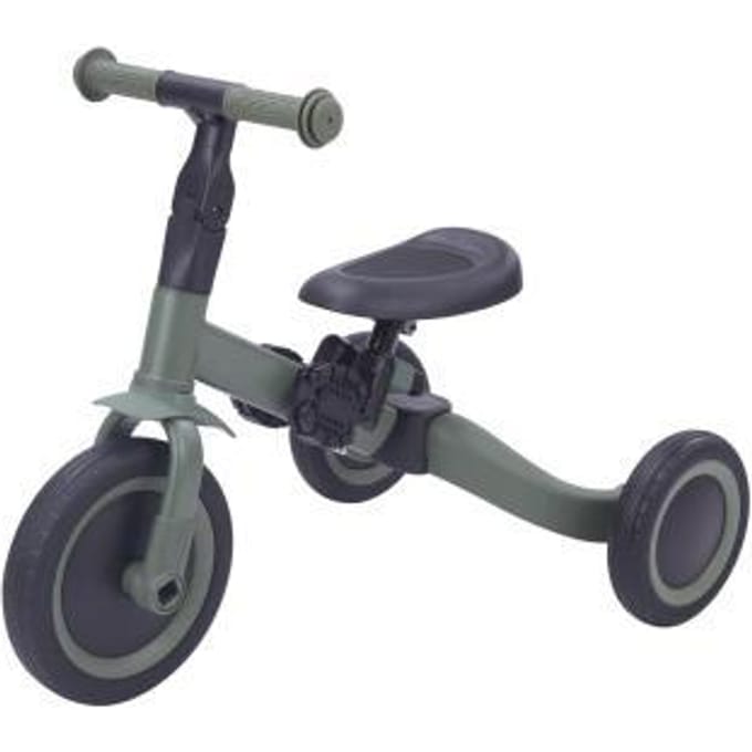 Topmark Kaya 4-in-1 Loopfiets/Driewieler groen Driewielers Loopfietsen