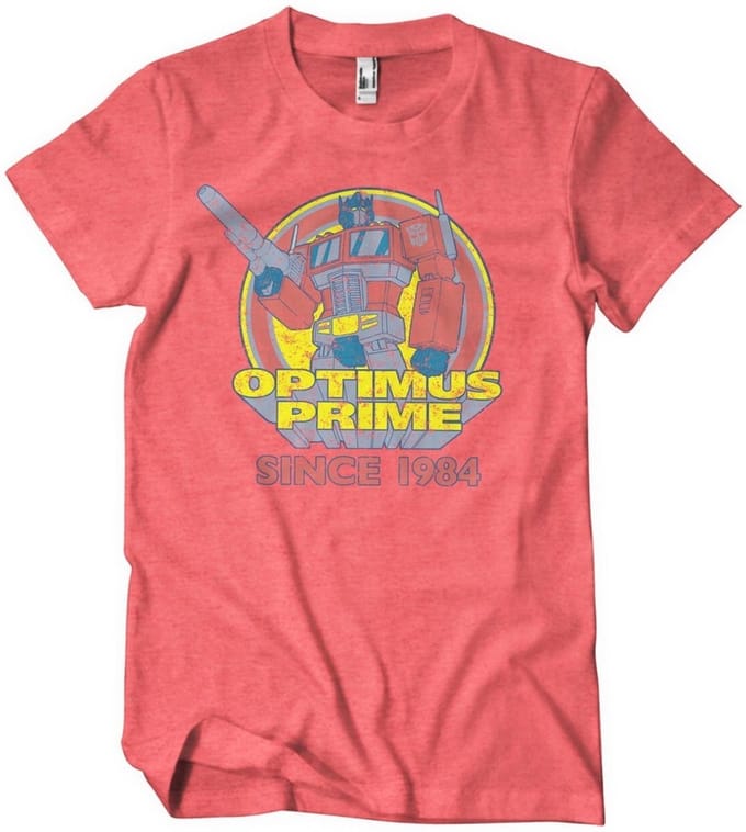 Transformers Optimus Prime - Since 1984 T-shirt rood/gemêleerd