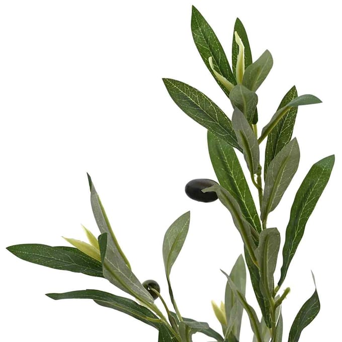vidaXL - Kunstolijfboom - 450 - blaadjes - 120 - cm - groen