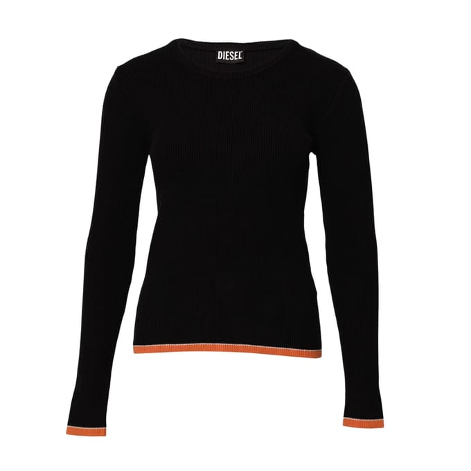 Diesel Arinne slim-fit sweatshirt voor dames (Zwart)