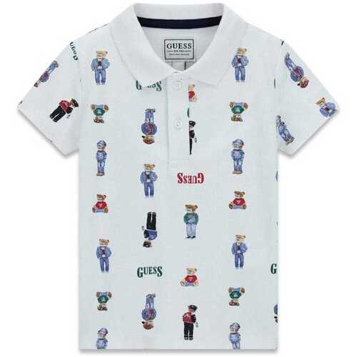 Polo Shirt Korte Mouw Guess N6RP01KBV51
