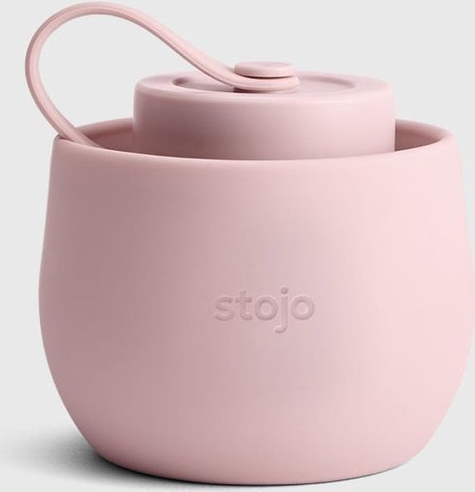 Stojo - Drinkfles - 590 ml - Carnation - Opvouwbaar - Herbruikbaar - Roze
