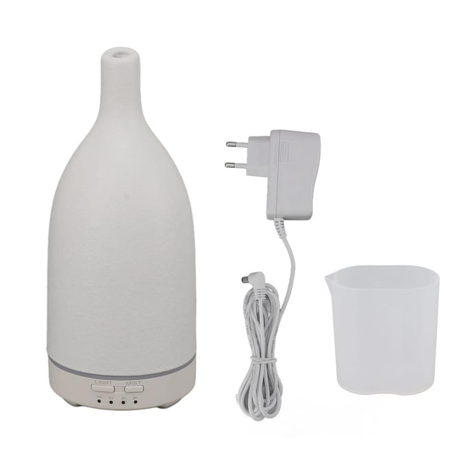 Keramische Essentiële Olie Diffuser Ultrasone Aromatherapie Diffuser Stil Waterloos Auto Uit Lang Mondstuk