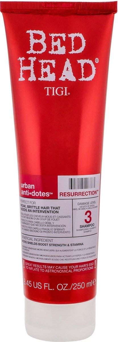 TIGI Bed Head Resurrection Shampoo - Voor beschadigd haar - 250 ml
