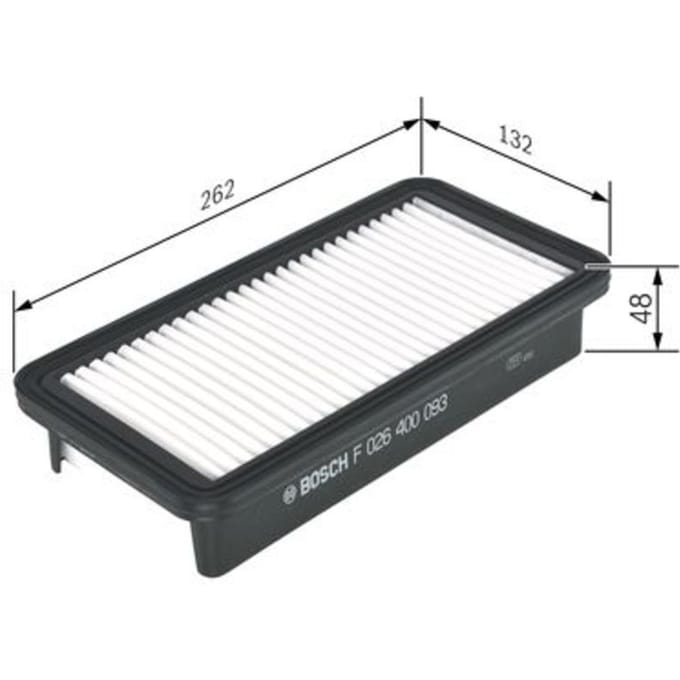Luchtfilter BOSCH F 026 400 093
