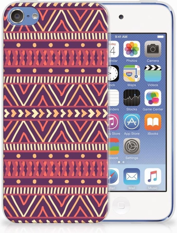 Apple iPod Touch 5 | 6 TPU bumper Aztec Paars