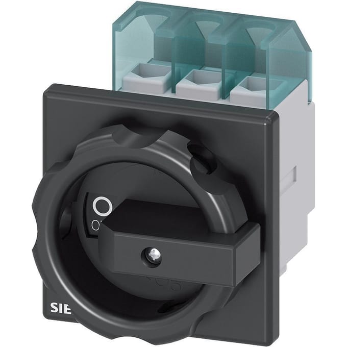 Lastscheidingsschakelaar Zwart 3-polig 16 mm² 32 A 690 V/AC Siemens 3LD22030TK51