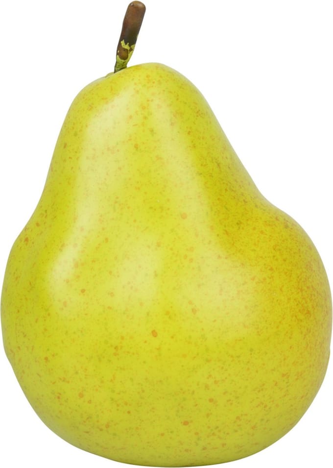 Esschert Design kunstfruit decofruit - peer/peren - ongeveer 11 cm - groen