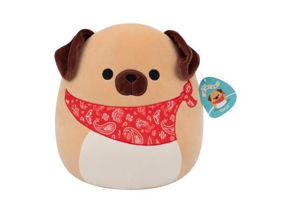 Squishmallows Daryl Brown Dog 30cm