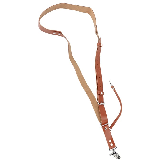 Camera Riem Echt Leer Camera Riem Accessoires Verstelbare Camera Nekriem voor Reizen brown